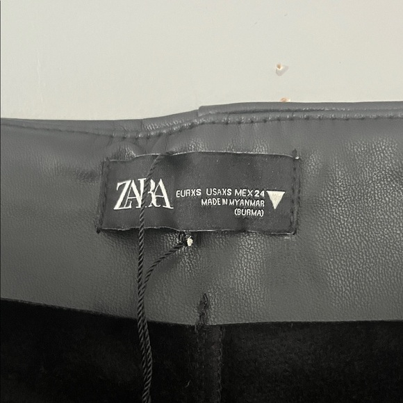 Zara Black Flare Pants Size XS - Picture 2 of 5